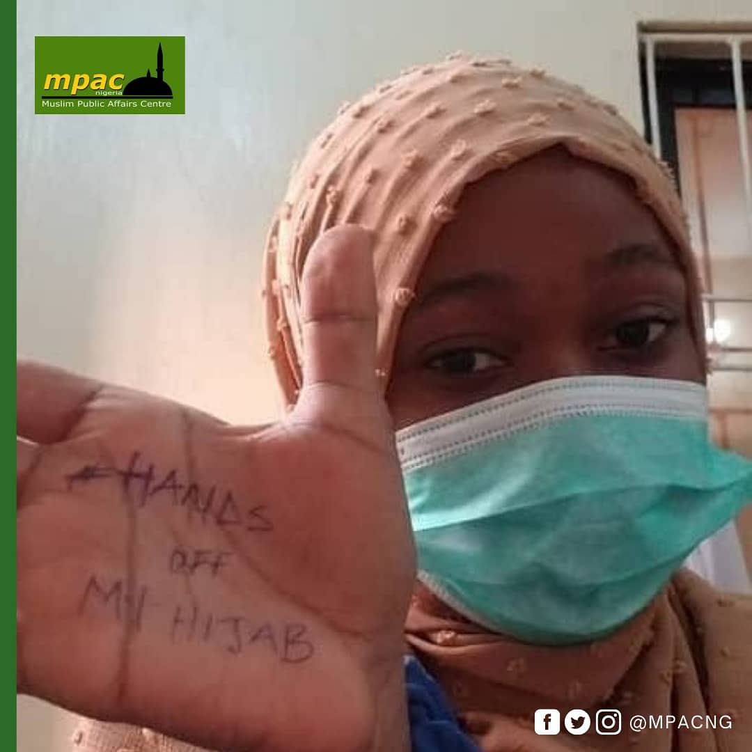 mpacng's tweet photo. #HandsOffMyHijab is trending across social media, as Muslims across the globe share photos and videos in response and protest to the hijab ban that the French Senate voted in favour of... https://t.co/GauskFjnVF

#handsoffmyhijab #hijabban #frenchhijab #mpacengage #hijabrights https://t.co/9PogAXqWcf