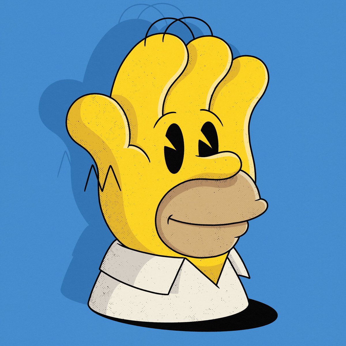 5uperfreak's tweet photo. Homer + Spanky = HANKY? https://t.co/Ngc032ajvG