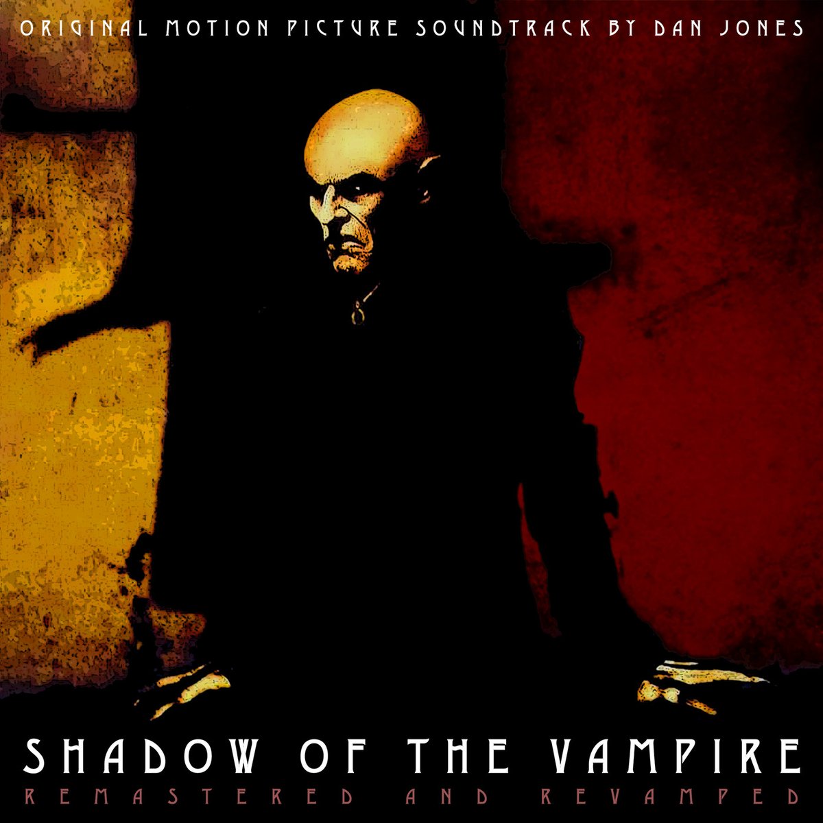 WaveTheoryREC's tweet image. ReVamped: Dan Jones&apos; Oscar-longlisted #soundtrack from Shadow of the Vampire, starring John Malkovich &amp;amp; Willem Dafoe (#Oscar nom), directed by @EEliasMerhige, and produced by Nicholas Cage &amp;amp; Jeff Levine. Remastered by Wave Theory Records #NewMusicFriday wavetheoryrecords.com/soundtrack/sha…