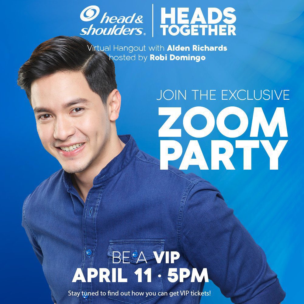 It’s party time! See you on Sunday 😉

<a href="/aldenrichards02/">Alden Richards</a> <a href="/HeadShouldersPh/">Head & Shoulders PH</a>