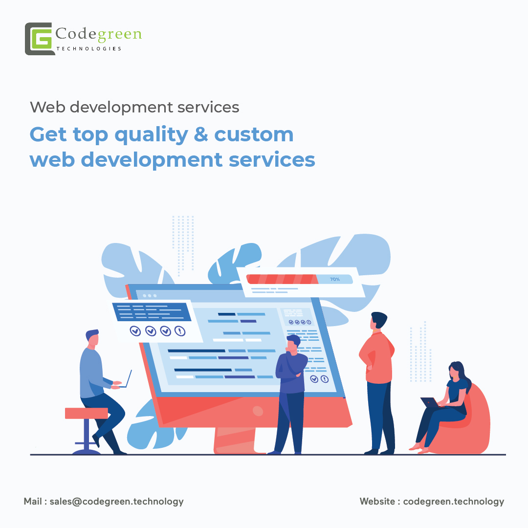 codegreentechno's tweet image. Get top quality & custom web development services
☎+91 8606478887
📧 sales@codegreen.technology
website: codegreen.technology
#codegreen  #codegreentechnology #softwaredevelopment #softwaredevelopmentservices #mobileapplication #mobileappdevelopmentcompany #mobileapps