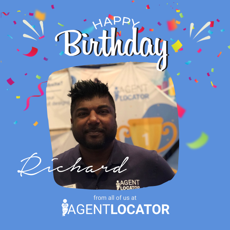 AgentLocator's tweet image. Dear Richard, our whole team is wishing you the happiest of birthdays. With warm wishes for a great year ahead and sincere thanks for your hard work throughout the year. Stay on top! 💙