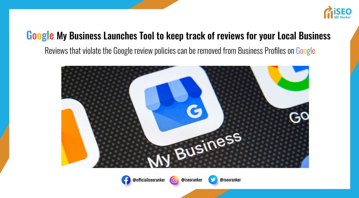 iseoranker's tweet photo. @Google  has made it easy for all local businesses to manage positive &amp; negative reviews through their new tool. Have you checked it out?

#googlemybusiness #gbm #google #customerreviews #onlinereviews #reputationmanagement #reviewsystem https://t.co/haHAtZ0SSQ
