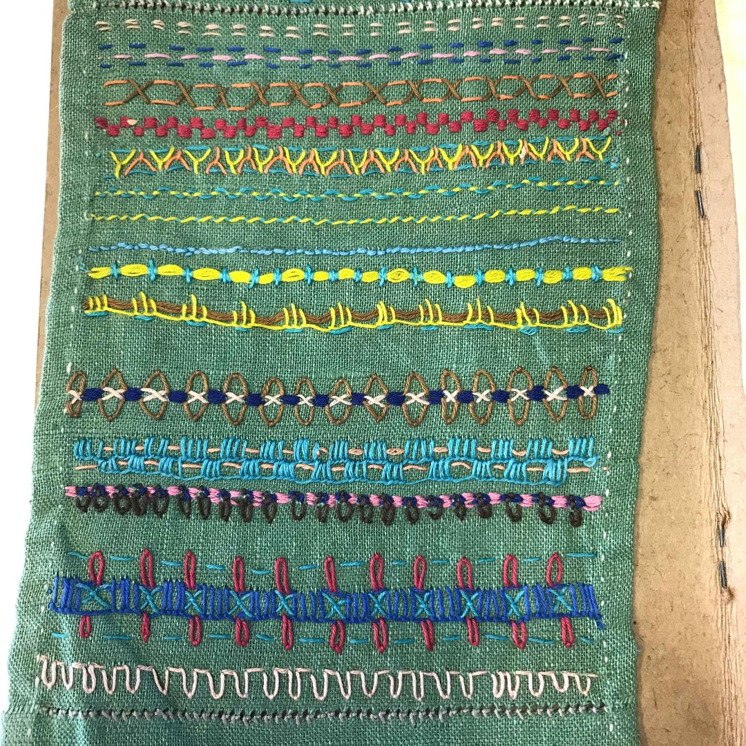 BerksArchives's tweet photo. With the recent surge in popularity for creative hobbies over lockdown, our latest highlight examines needlework in the archives. We take a look at Cholsey Board School needlework exercise & sample books, c. 1932, here: https://t.co/svqFHPVZM3 #lockdowncrafts https://t.co/ba1CgbTUZU