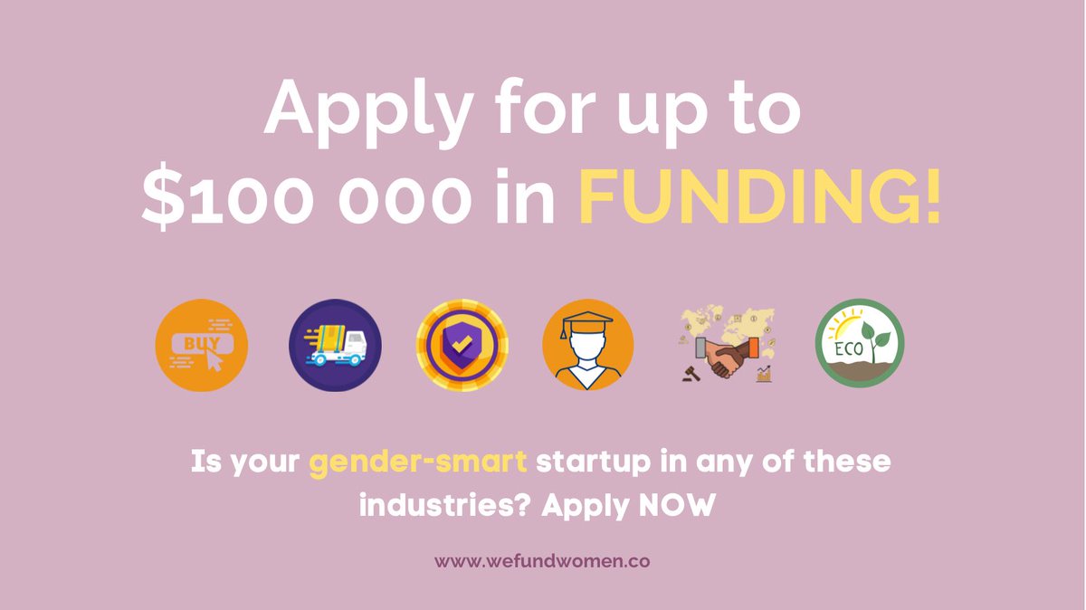 We Fund Women tweet media