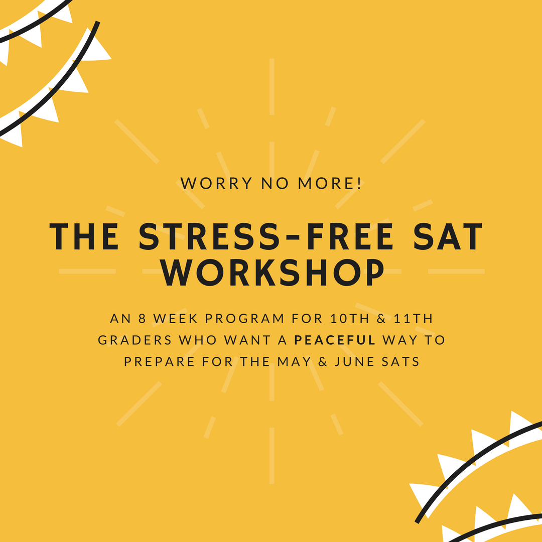 EmpowerAcademic's tweet photo. The Stress-Free SAT Workshop begins on Monday (4/12), and we still have a few spots available!
•
This workshop is an 8 week program for 10th &amp; 11th graders who want a peaceful way to prepare for the May &amp; June SATs 📚 ⠀⠀⠀⠀⠀⠀⠀⠀⠀
•⠀⠀⠀⠀⠀⠀⠀⠀⠀ https://t.co/2rCDMoHf3y