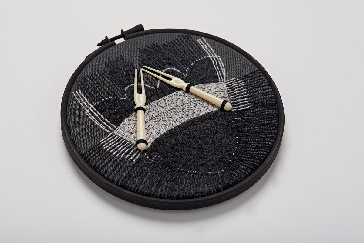 EsenKayaArts's tweet photo. #Archive30 theme today is #ArchiveObject My object collection includes this new series of works titled Iron Clouds. 25 stitched drawings made on embroidery hoops of cellular happenings within the female form. Thank you @ARAScot for this great archive sharing initiative 🙌 https://t.co/iW0r4KicnX