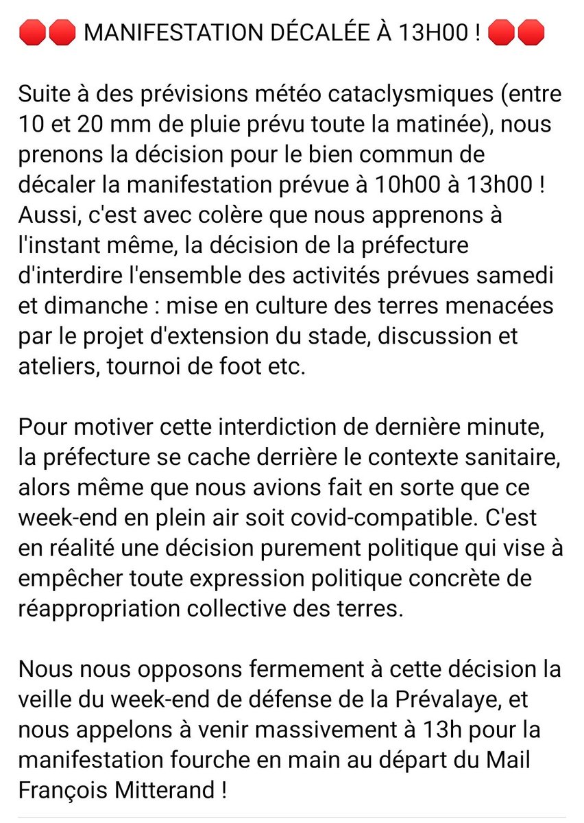 Résistance Écologiste Rennes tweet media