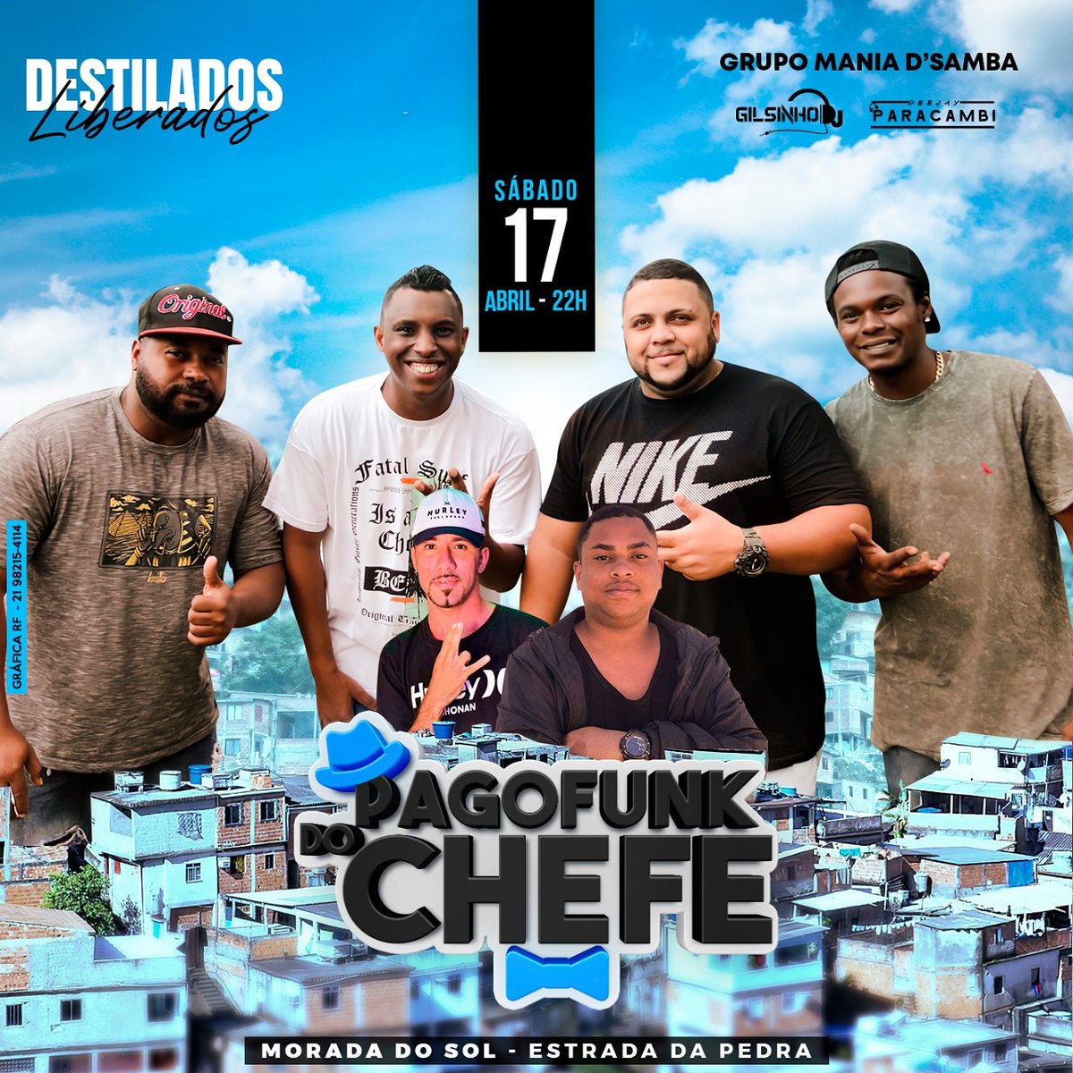 WrfProducoes's tweet photo. #boa tarde TROPINHA passando só pra avisar que dia 17 semana que vem tem a volta do pagofunk do chefe no espaço MORADA DO SOL NA RETA DA PEDRA!! 😍🕺 https://t.co/60ugeyaSbI