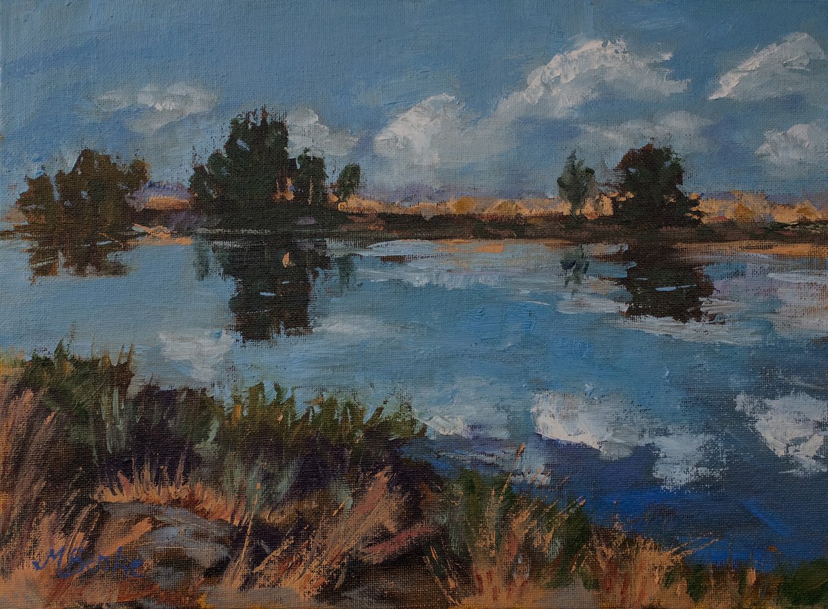 mbenkeart's tweet photo. New river artwork available! https://t.co/LwOhIzyKgk #wyoming #wyomingfishing #flyfishing #northplatte #fishing #oilpainting #landscapepainting #impressionisticlandscape #contemporarylandscape #riverpainting #reflection #cloudreflection https://t.co/yzJ8bXHAwv