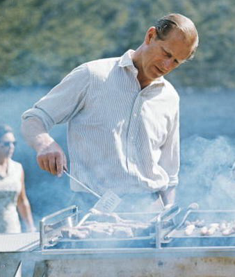From the first time I met him and mistook him for the gardener to the last time I cooked for him and he stole my lamb chops I loved cooking for #PrincePhilip RIP Your Royal Highness and may God have a BBQ grill for you to cook on in heaven.