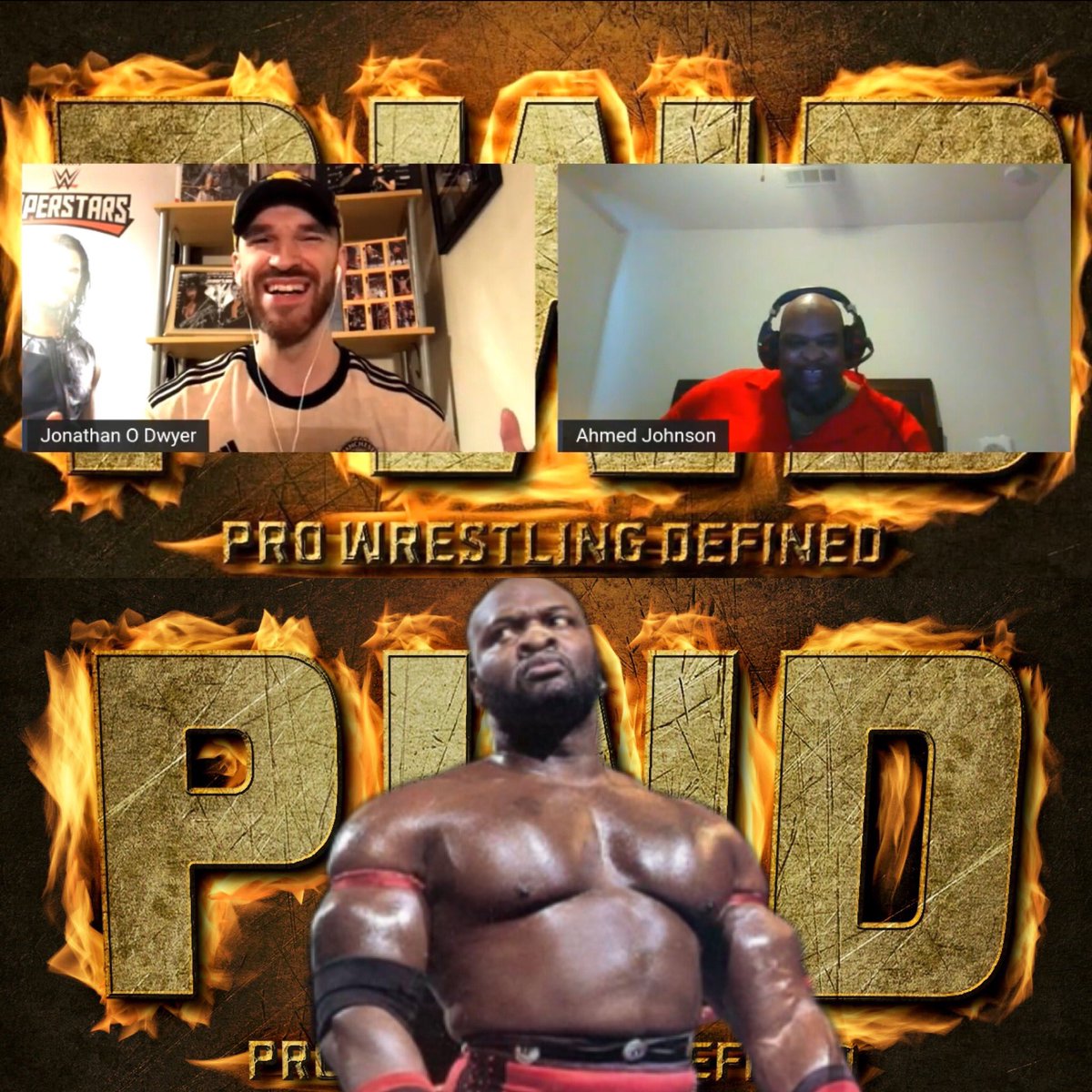 My interview with WWE Legend Ahmed Johnson is now available on YouTube youtu.be/5xKjdp5aSGM and Apple Podcasts podcasts.apple.com/ie/podcast/pro… please give the video a thumbs up and subscribe to the YouTube channel and hit subscribe on Apple Podcasts. #AhmedJohnson #ProWrestlingDefined