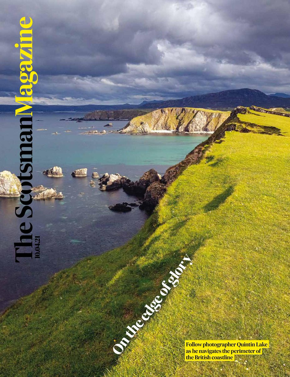 TheScotsman's tweet photo. In tomorrow's @thescotsman photographer Quintin Lake, who walked the entire UK coastline for his book and exhibition, The Perimeter tells @JanetChristie2 why Scotland was the best part #RediscoverScotland https://t.co/QkVTR9Gc92