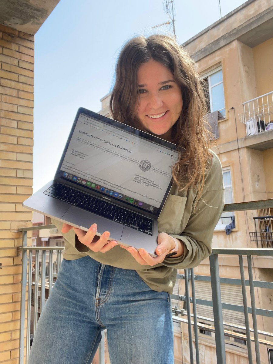 Officially joining <a href="/UCSanDiego/">UC San Diego</a> in the fall to pursue my PhD with <a href="/ucsdbiosciences/">UCSD BioSciences</a> and work with Dr. Cleland! Thanks to all the people who got me here, I’m so excited! Plants forever!🌿🌳🌱🌵