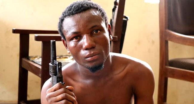 channelstv's tweet photo. Kogi Poly Student Arrested With Pistol, Bullets
https://t.co/dNP5Wl1ajY https://t.co/oucJmIU8Ja