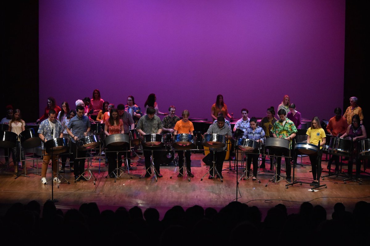 OUSMTD's tweet photo. 🎶 Tomorrow afternoon at 2 p.m., the students of Akwaaba and the Pan-Jumbies will present music from Africa and the Caribbean on the Varner Hall Courtyard stage. Advanced ticket purchase is required at https://t.co/lsLmyjna1L. #thisisou #ousmtd #oumusic #ououtsidethebox https://t.co/uW6ZSsBTzI