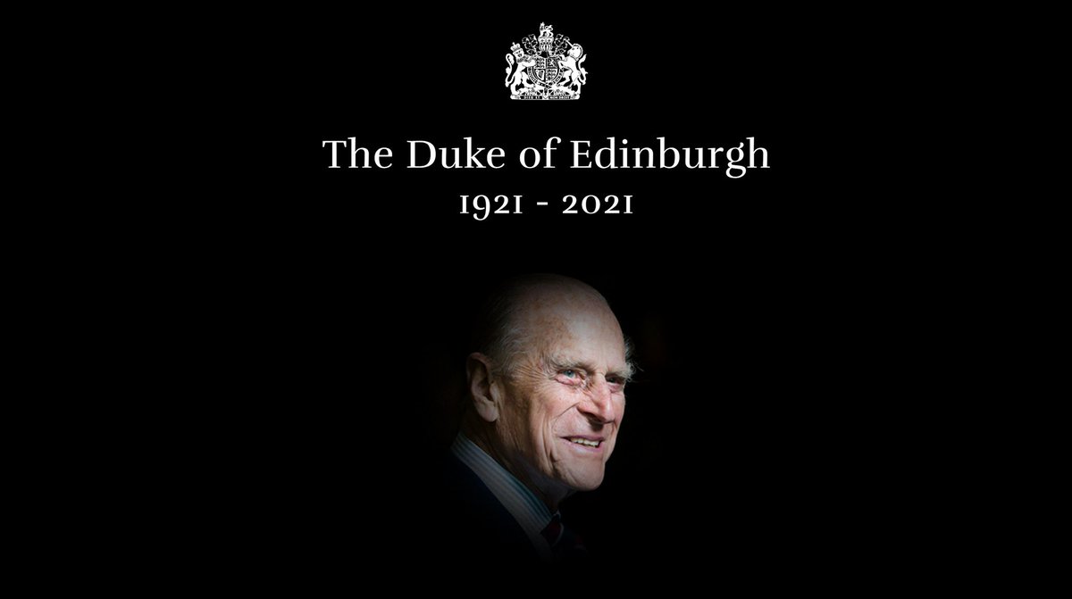 Our thoughts today are with Her Majesty Queen Elizabeth II and her family as we honour Prince Philip's decades of service to the United Kingdom. We are grateful for the messages of condolence from Her Majesty Queen Margrethe II and the people of Denmark.