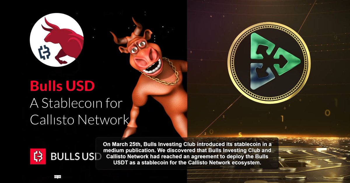 FushumaChain's tweet image. If you&apos;re wondering what&apos;s going on at Callisto Network, here&apos;s a video recap of our last two weeks 📺

1⃣ $BUSDT: A #stablecoin on Callisto Network

2⃣ Callisto Enterprise:  A Token and an #Airdrop

3⃣ 5th Block reward reduction for $CLO #Blockchain

📌 youtube.com/watch?v=KDiVzC…