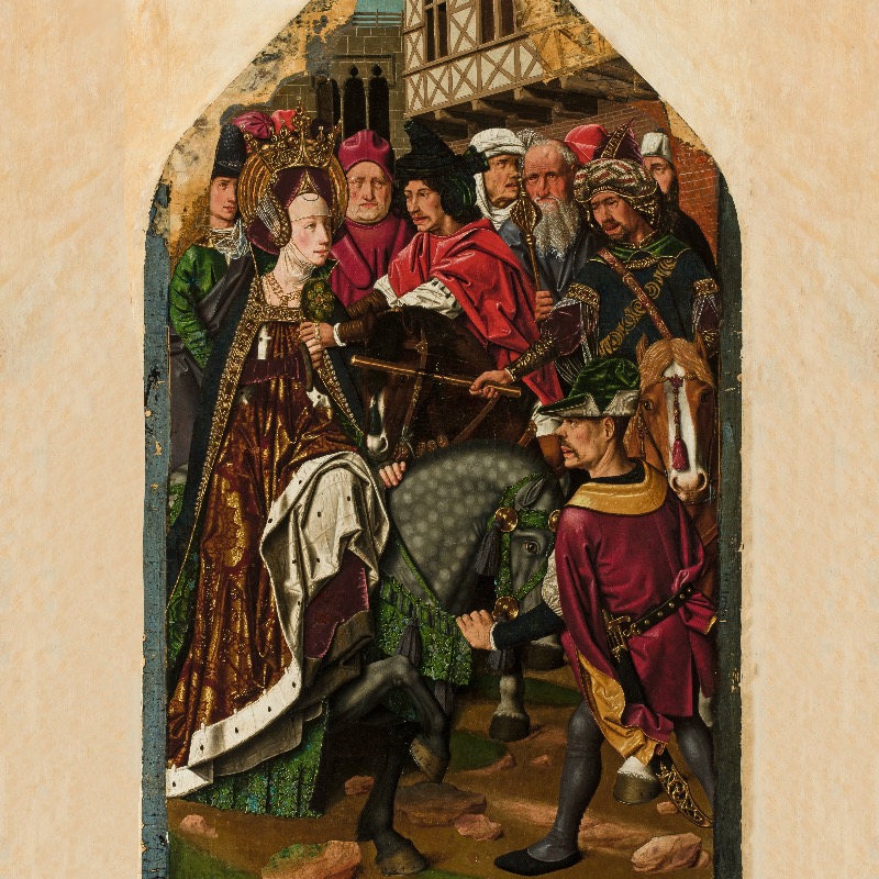 SDMA's tweet photo. An early #Renaissance jewel of the #SDMAcollection, this painting by #BartoloméBermejo depicts the arrest of the heroic #PortuguesePrincess, #SantaEngracia. 💎😱👑
Learn what led to "The Arrest of Santa Engracia" & the three additional #altarpiece panels in Masterpiece Minute!