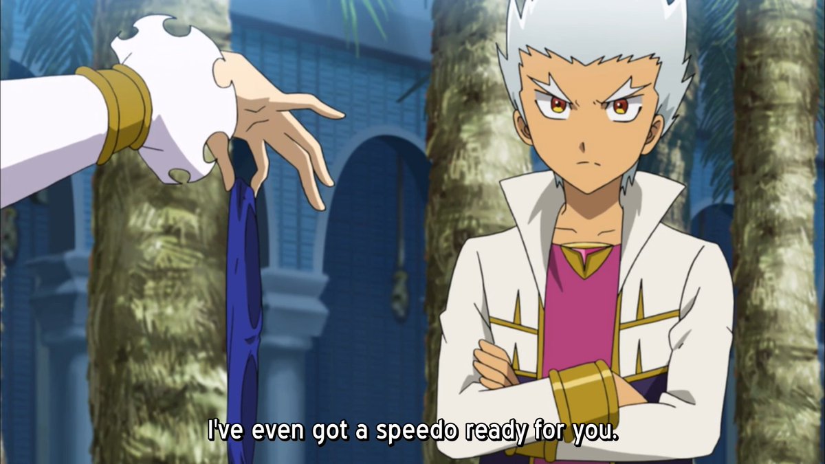phantomfandom's tweet photo. Me trying to force the fanservice to happen #gaist crusher https://t.co/vFBOl0XvDl