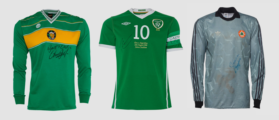 Ireland Match Worn Collection - Eddie