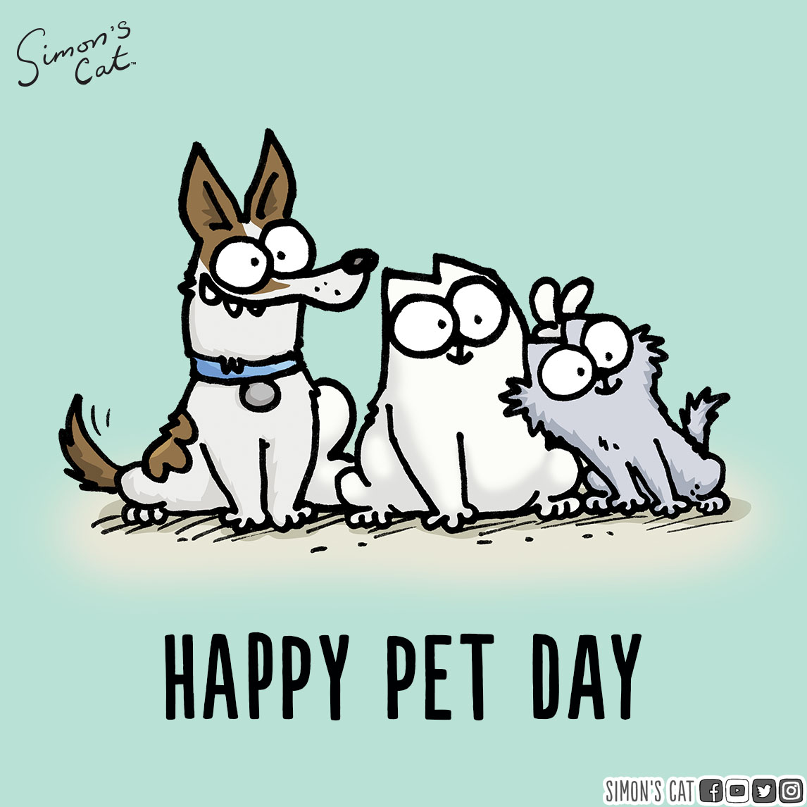 Happy Pet Day! 😍 Show us your pets. #petday