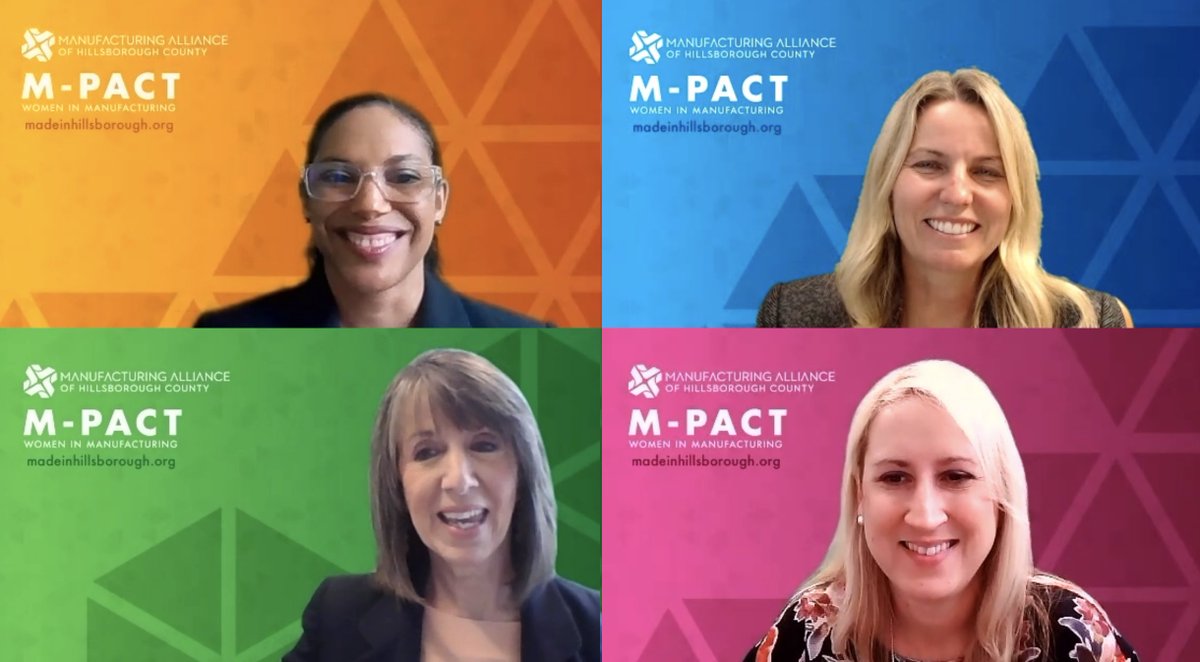 Made_In_HC's tweet image. M-PACT: Women in Manufacturing was an exciting discussion about opportunities in our industry, filled with advice for kickstarting your career growth and owning your ambition. 🎥  Watch here: bit.ly/3d1sxls.

@CareerSourceTB | @TampaTank_FL | @HCCFL | @HillsboroughSch