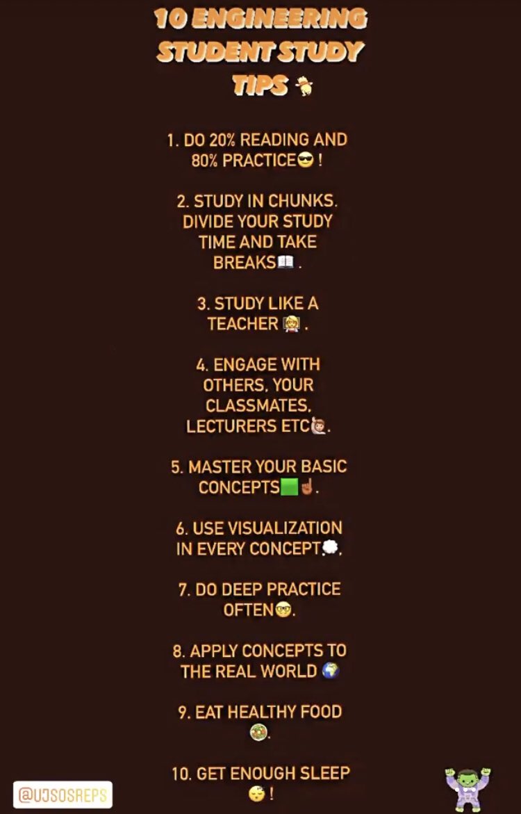 Leps_Moloto's tweet photo. Engineering Survival Guide 101
#ujsos #ujfys https://t.co/yng4B2dkZ9
