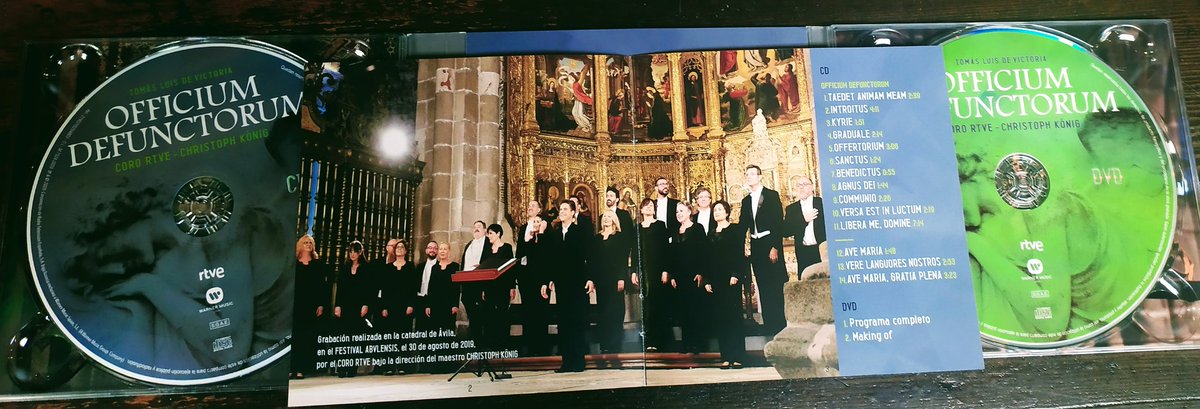 Msol59's tweet photo. De verdad! Cómo me sosiega!☺️Q bálsamo☺️🥰😍🎶musical es escuchar a #TomásLuísDeVictoria🎶☺️☺️☺️ para mi alma agitada, inquieta😰 y desasosegada😓 en estos tiempos de pandemia...
Maravilloso "Officium Defunctorum"♥️🥰😍☺️
Escuchar a #TLdeVictoria es la mejor medicina👌🏿😉 https://t.co/D9KLMiSRpr
