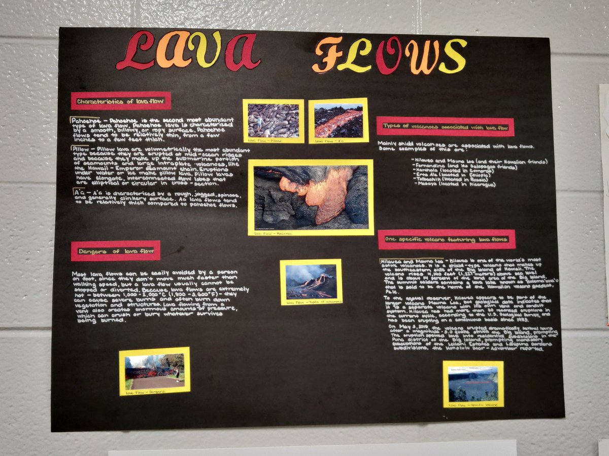 AskanderNPHS's tweet photo. Exploring Volcanic Hazards with a poster project and Gallery Walk in Earth Science. It's awesome to learn from your peers hard work! @SouthernHancock @VoelzJames #newpalproud #createextraordinary #nphssciencerocks https://t.co/pLWS0kOUe4