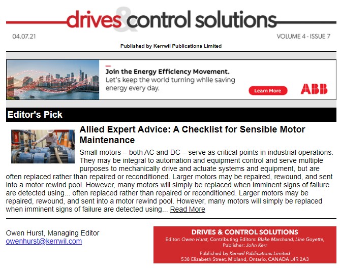 DrivesControl's tweet image. Check out the latest issue of our digest!

#DrivesandControlSolutionsCA #drivesncontrols #industrynews #industryinsights #digest #newsletter 

drivesandcontrols.ca/archives/DCS00…