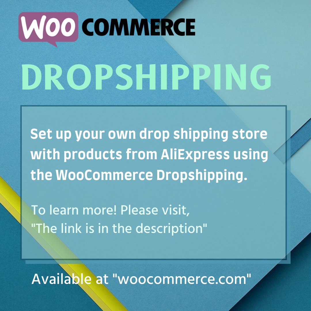 samiullahtarar6's tweet photo. WooCommerce Dropshipping – The ultimate dropshipping solution for your e-commerce store.

https://t.co/YMcJDvvTE4
#shopifypicks #woocommerceautomation #wordpressdesign #woocommercethemes #dropshipping #woocommercetips  #ecommerceentrepreneur #amazondropshipping #wordpresstheme https://t.co/dsug8JC0UN