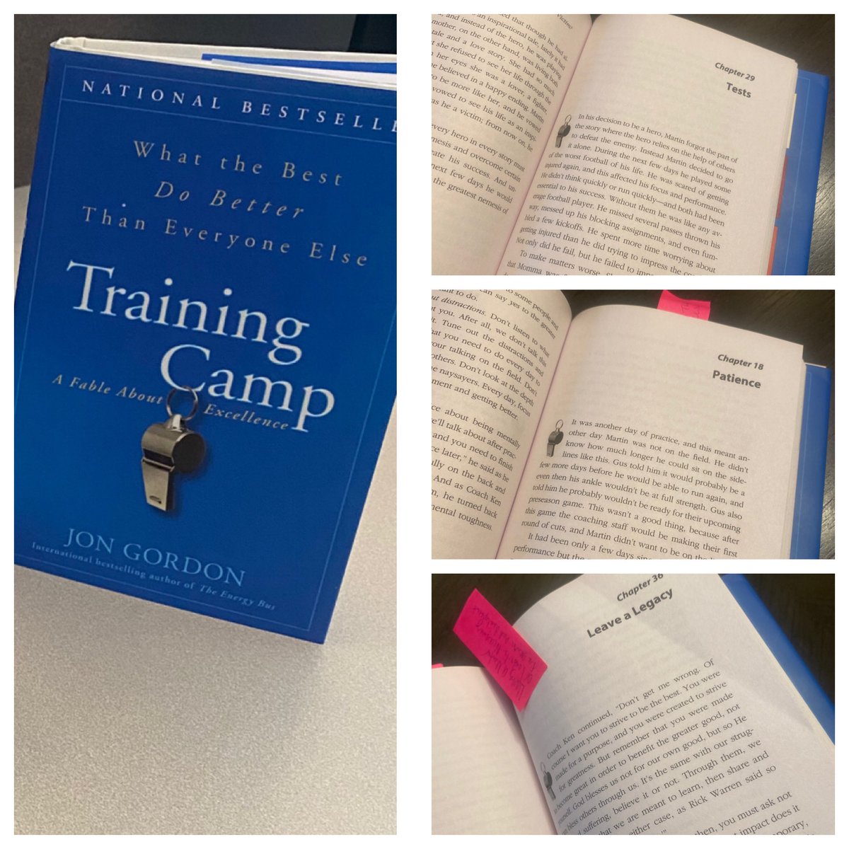 🗣Good Morning, It’s Friday!!!😁☀️🙌🏽 #TrainingCamp... @JonGordon... What A Compelling Read. #ATT #StrivingForExcellence #Obstacles #Positivity #Growth #Sacrifice #Mentors #Coaches #WeNeedOneAnother #TeamElite #BuildingOurFuture #WinAs1Fam  <a href="/carawfields/">Cara Fields</a> <a href="/joshua206/">joshua20</a> <a href="/AshleyS_BRCC/">AshleySterlingRogers</a>