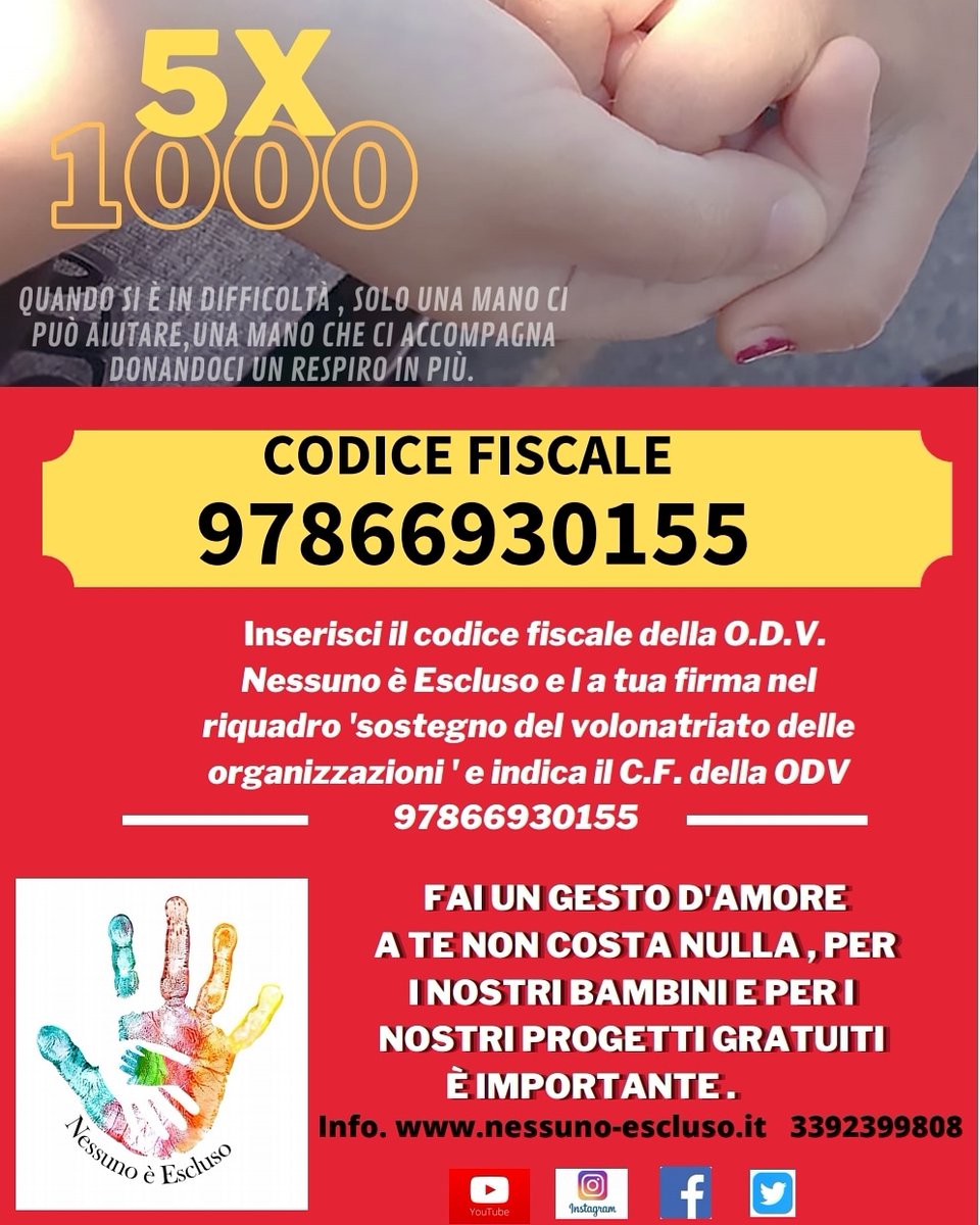 Sosteneteci col 5×1000