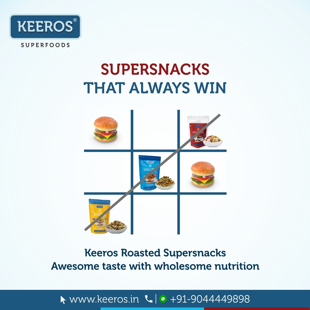Keeros_in's tweet photo. Supersnacks that always win!
--------------------------------
Order now https://t.co/Usi6TBKNtY
.
Contact Us @ 9044449898
.
#healthy #snacks #healthysnacks #healthylife #keeros #healthylifestyle #food  #friendly #happysnacking #supersnacks #energy #drinks #multigrain #roasted https://t.co/EcljWoLsGV