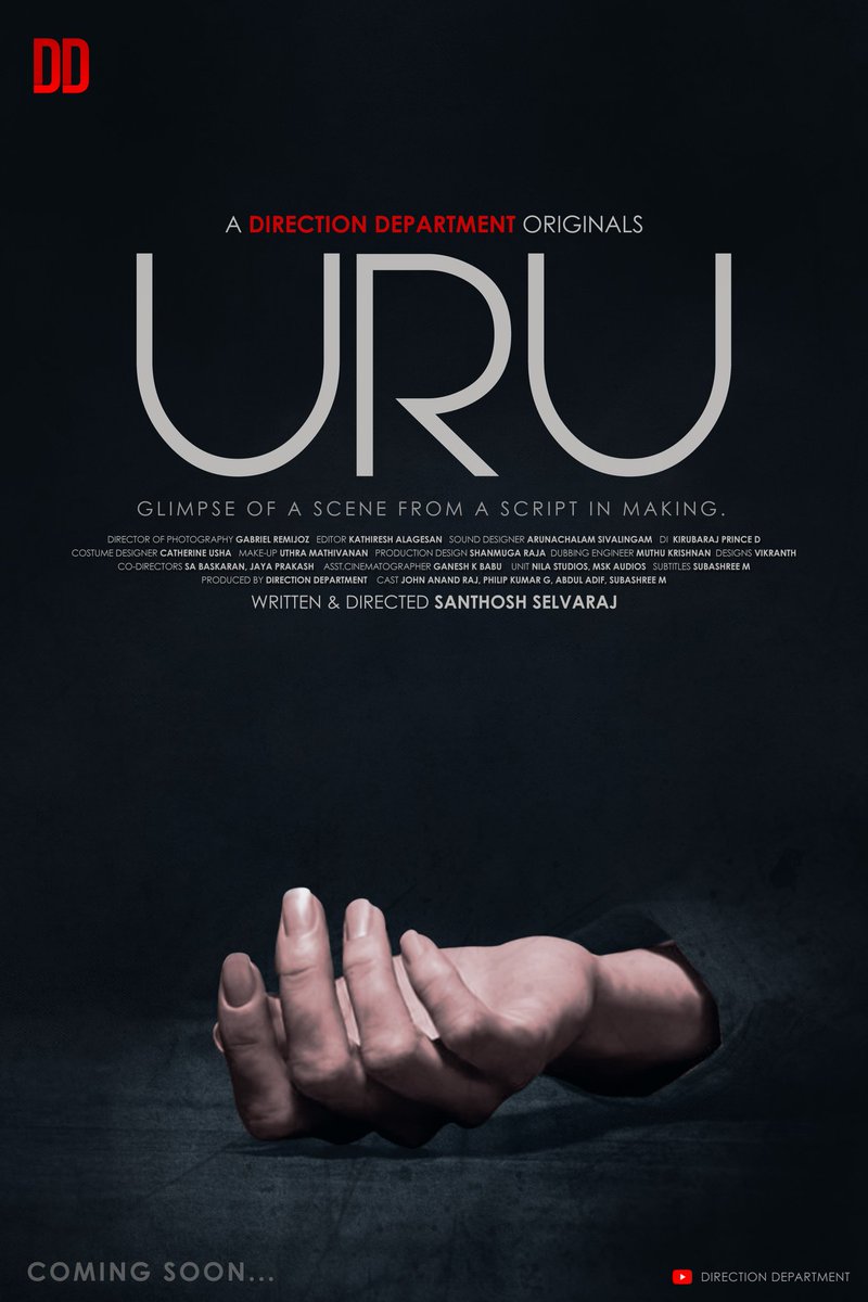 Direction Department (@directiondpt) on Twitter photo NEXT SHORT “URU”
Coming Soon in DD… Wait for more updates
<a href="/remijoz/">gabriel remijoz</a>
<a href="/editorkathir/">Kathiresh Alagesan</a>
<a href="/arunachalam_06/">Arunachalam R</a>
<a href="/thesanthoshraj/">Santhosh Selvaraj</a>
<a href="/ganeshkbabu/">ganesh.k.babu</a>
<a href="/sabaaskar/">SA Baskaran</a>
<a href="/UthraaMathivan/">uthraa</a>
<a href="/kirubarajprince/">prince</a> NEXT SHORT “URU”
Coming Soon in DD… Wait for more updates
<a href="/remijoz/">gabriel remijoz</a>
<a href="/editorkathir/">Kathiresh Alagesan</a>
<a href="/arunachalam_06/">Arunachalam R</a>
<a href="/thesanthoshraj/">Santhosh Selvaraj</a>
<a href="/ganeshkbabu/">ganesh.k.babu</a>
<a href="/sabaaskar/">SA Baskaran</a>
<a href="/UthraaMathivan/">uthraa</a>
<a href="/kirubarajprince/">prince</a>