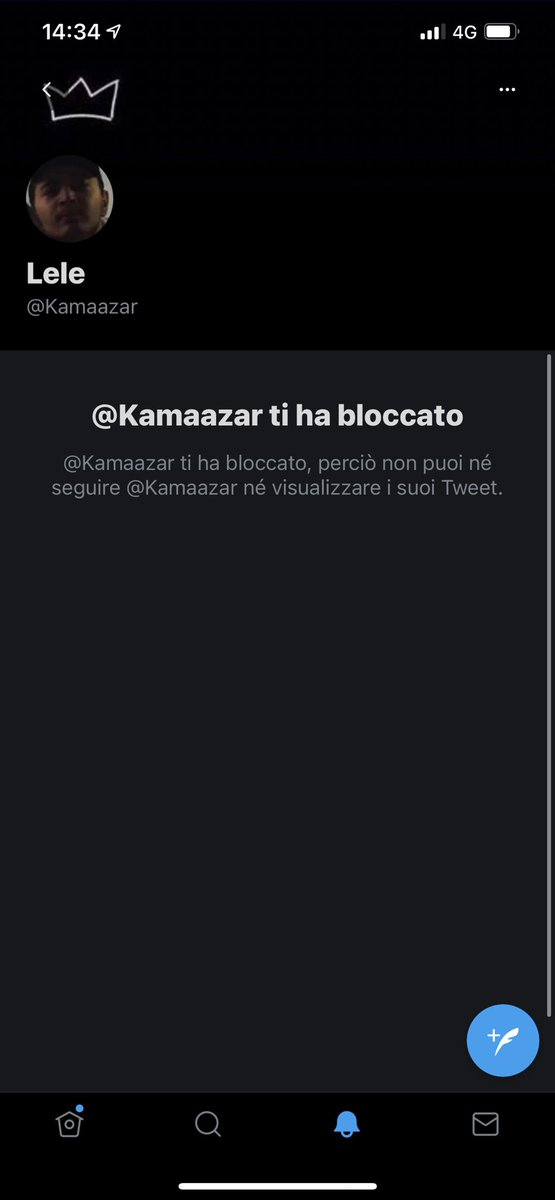 Hei sono una persona umile ma se mi fai una critica o alzi una discussione ti blocco 🙂