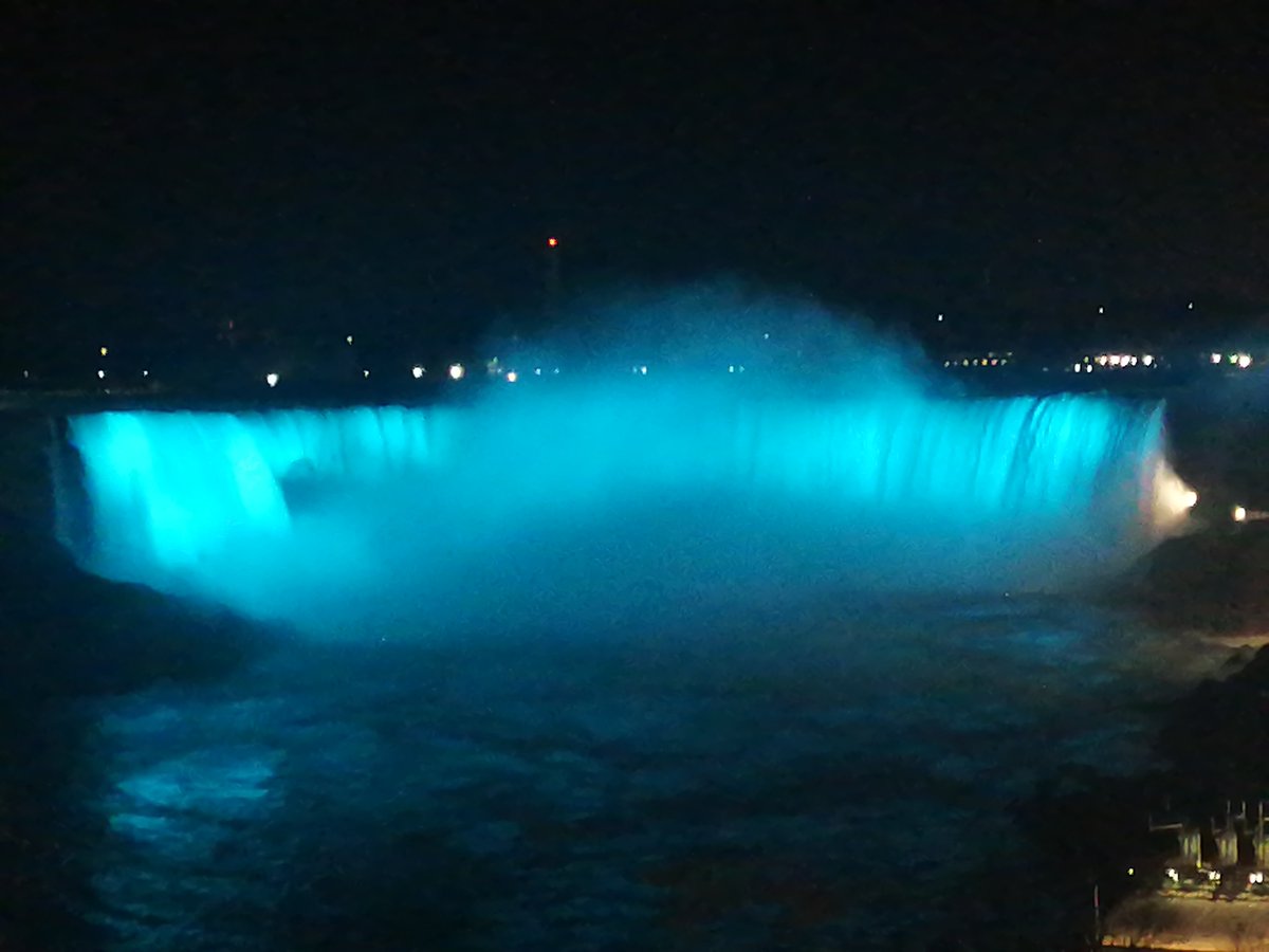 We join and support our partners in the hospitality industry to turn our lights blue in support of #GMID2021  #GMID21 #rallyforrecovery #meetingprofs #meetingsmeansbusiness <a href="/NiagaraParks/">Niagara Parks</a>