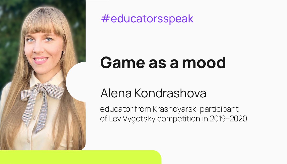 Rybakov_UCF's tweet photo. "Small game" is a useful tool to cheer your kid up. Read More of #educatorsspeak and join our Facebook group:
https://t.co/nHqnexMyRa https://t.co/AJoYJfZXcV