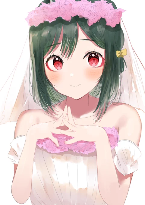 花嫁栞子ちゃん✨✨✨
#虹ヶ咲 