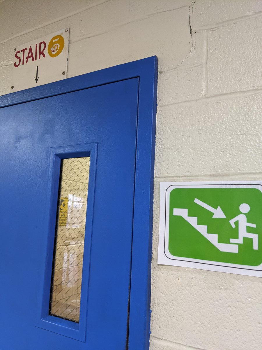 HighPointHigh's tweet photo. A reminder that some stairwells are one-way only. Be sure to see the green signs that indicate which direction you can move in that stairwell.
@highpointssga @HighPoint_AD @HphsPeerForward @hphsdance https://t.co/L0nP01MSGO