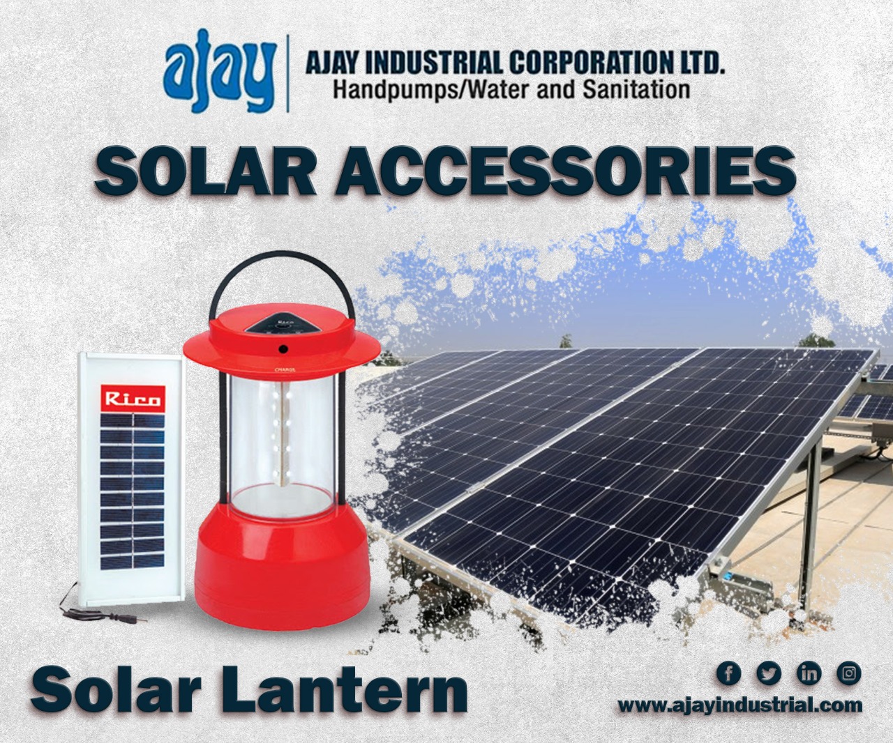 Rico sale solar lantern