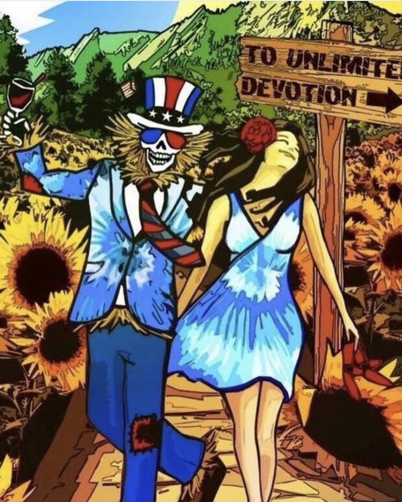 TGIF Deadheads! 
Going where the water tastes like wine ⚡️ #strangersstoppingstrangers #deadheads