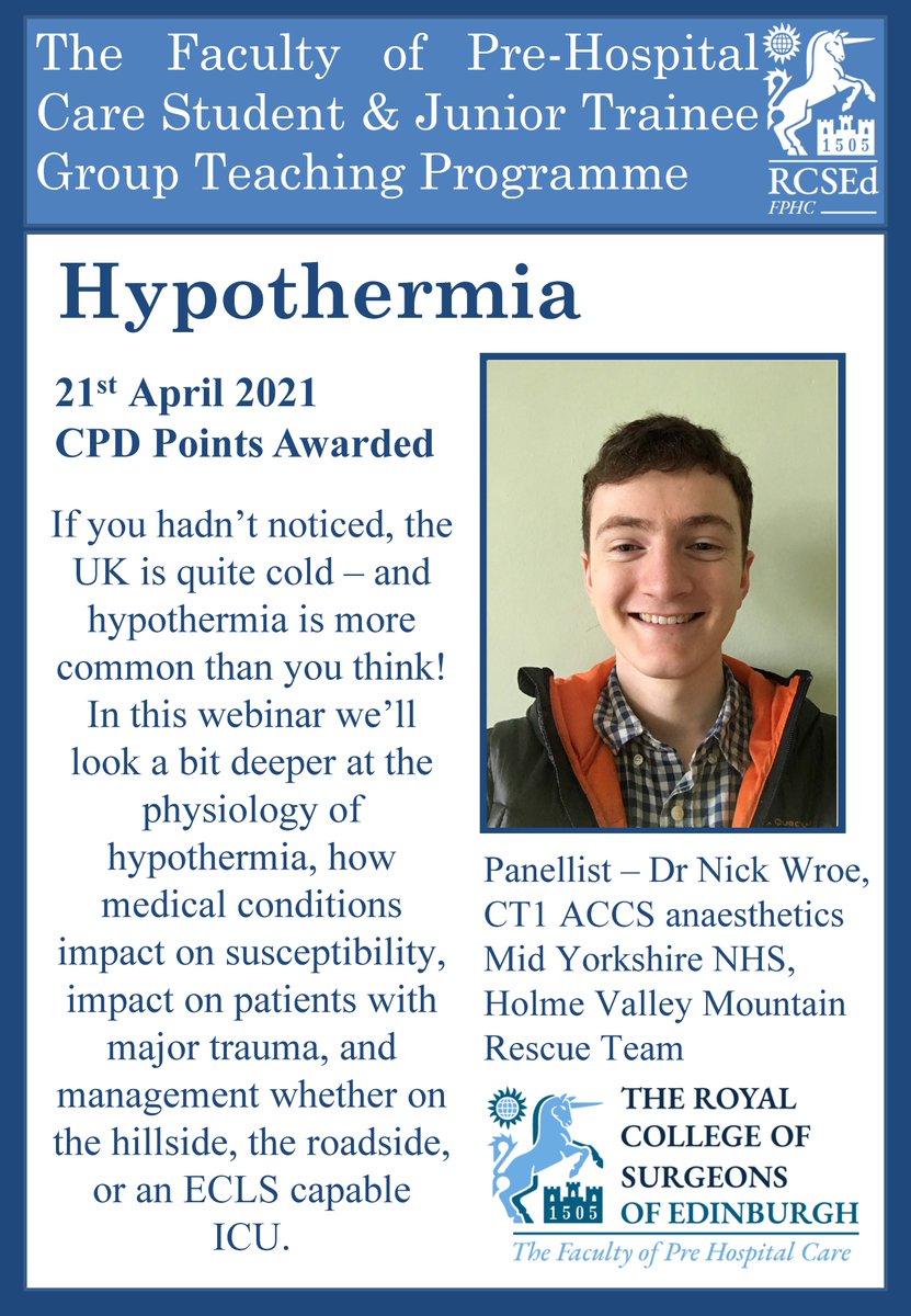 Sign up to the fourth national teaching session organized by the FPHC Student and Junior Trainee Group! 
Date: 21.04.21
Time: 20:00 - 21:00
Please sign up using this link: us02web.zoom.us/webinar/regist…
This session will be worth 1 CPD point.