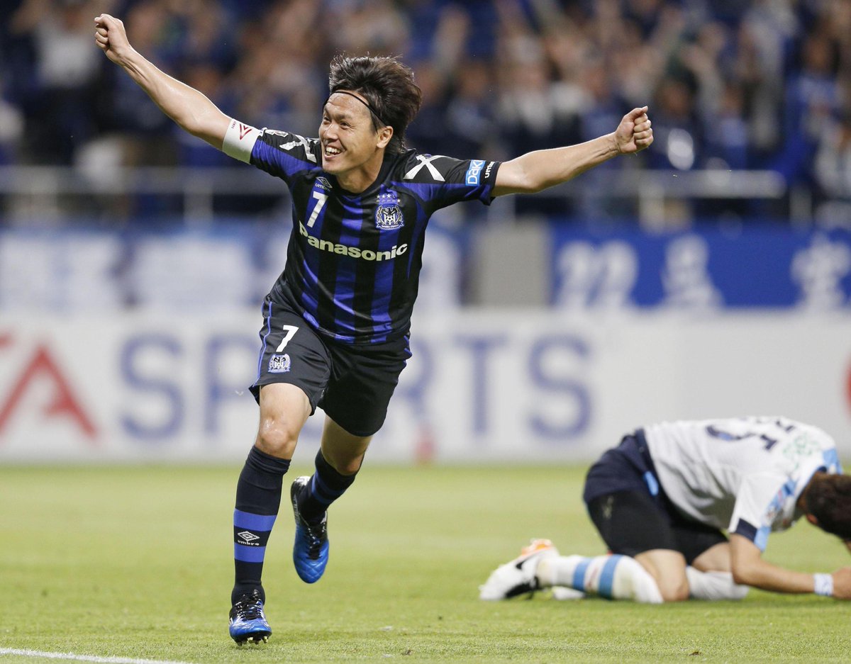 Unsurprisingly with 782 games Endō is also Gamba's record appearance holder. Since 1999 he's played at least 24 games a season.He secured his legendary status by staying with the club when they were relegated in 2012, taking them back up at the first time of asking.
