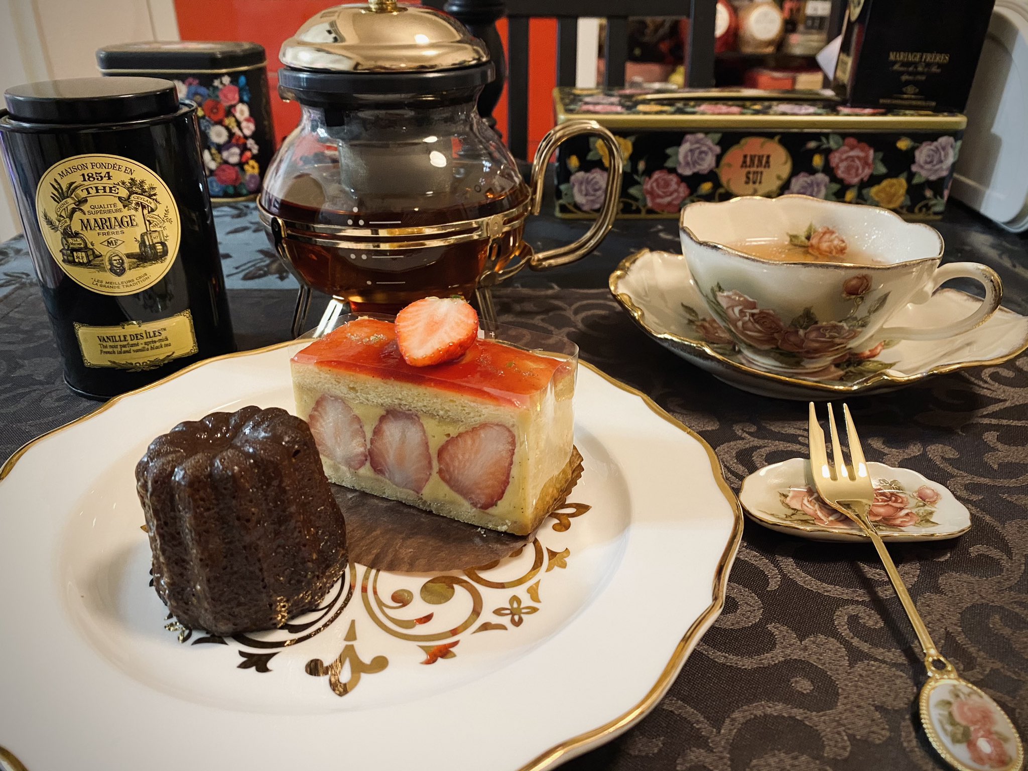 ℋℐℳℰ𝒦𝒜 カヌレが人気のケーキ屋さんを発掘しましたので 今日の紅茶はマリアージュフレール T Co Cgy4hntubc Twitter ℋℐℳℰ𝒦𝒜 カヌレが人気のケーキ屋さんを発掘しましたので 今日の紅茶はマリアージュフレール T Co Cgy4hntubc Twitter