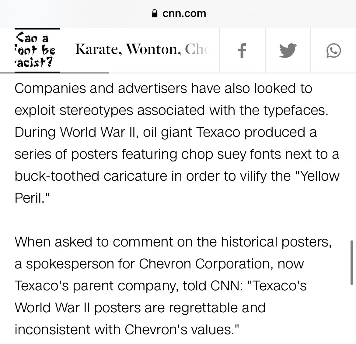 CNN is making people apologize for World War II posters now.