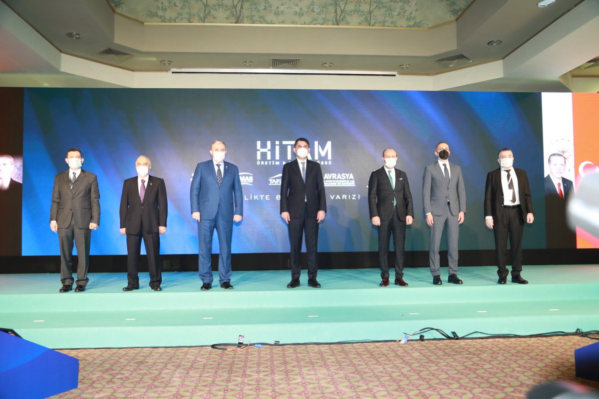 .<a href="/MUSIAD/">MÜSİAD</a> olarak ülkemizin 2023 hedefleri doğrultusunda projeler geliştiriyor, değişen dünyada daha güçlü bir Türkiye için çalışıyoruz. Bu kapsamda 2021'in en büyük Üretim ve Ticaret Üssü HİTAM Projesini hayata geçirdik. Proje,35 milyar TL'lik katma değer yaratacak. Hayırlı olsun!