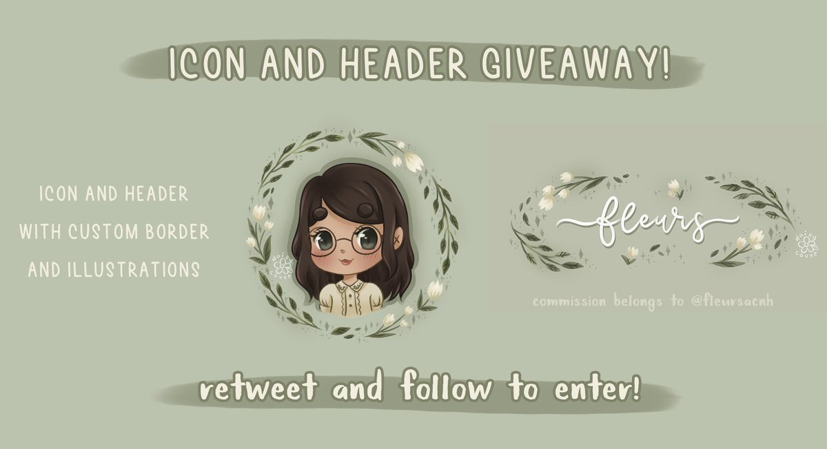 helenadoodles's tweet photo. icon and header art giveaway! ☺️✨

to enter:
- retweet this post 🌷
- follow me!

ends april 17th! thank u for 1.2k+ followers and good luck 💓🍃 https://t.co/KyAKe7AoFL