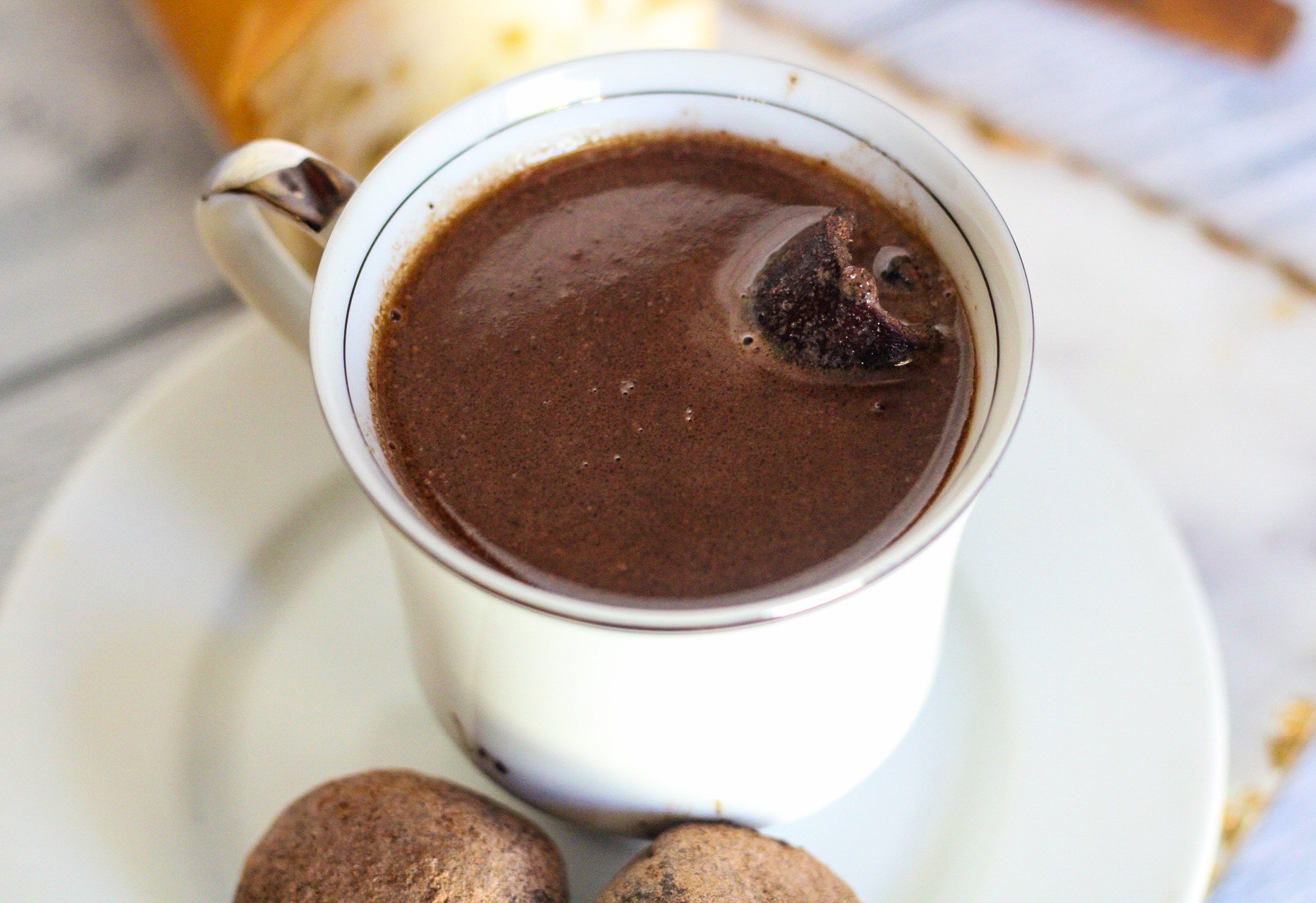 Haitian hot chocolate